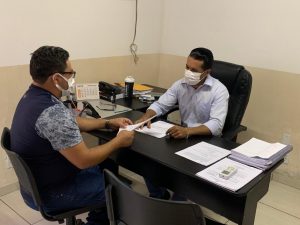 Read more about the article Presidente do IPMR recebeu na manha desta quinta-feira o Presidente do Conselho Previdenciario